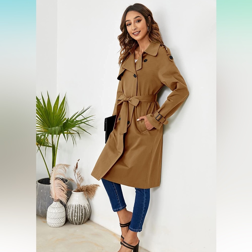 Long trench coat
